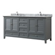 lavatory cabinet Direct Vanity Gray Traditional