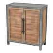bedside white drawers ELK Home Cabinet / Credenza Chests and Cabinets Drifted Oak, Aged Iron Transitional
