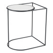 corner bedside table ELK Home Accent Table Accent Tables Grey, Smoked Modern / Contemporary