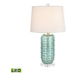 glass lamp bedside ELK Home Table Lamp Table Lamps Green Transitional