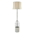 lighting for tall ceilings ELK Home Floor Lamp Floor Lamps Oil Rubbed Bronze, Polished Concrete Transitional