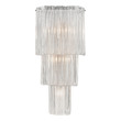 ceiling wall light mount ELK Home Sconce Wall Sconces Clear, Chrome Transitional