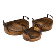 serveware dishes ELK Lifestyle Table Top / Kitchen Serving Dishes and Platters Natural Mango Wood, Rustic, Food-Safe Traditional