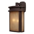 arm wall sconce ELK Lighting Sconce Clay Bronze Transitional