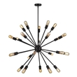 silver ceiling fan with crystals ELK Lighting Chandelier Oil Rubbed Bronze Modern / Contemporary