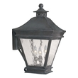 glass ceiling light ELK Lighting Sconce Charcoal Traditional