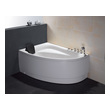 corner tub bathroom ideas Eago Whirlpool Tub White Modern