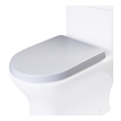 toilet seat and lid cover Eago Toilet Seat Toilet Seats White Modern