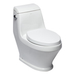 Toilets Eago Bathroom Porcelain White White Floor Mount TB133 811413025258 Toilet Complete Vanity Sets 