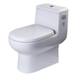 Toilets Eago Bathroom Porcelain White White Floor Mount TB351 811413022356 Toilet Complete Vanity Sets 