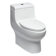 Toilets Eago Bathroom Porcelain White White Floor Mount TB358 811413025265 Toilet Complete Vanity Sets 