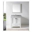 72 floating vanity double sink Eviva bathroom Vanities White Transitional/Modern 