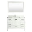 modern bath cabinets Eviva White