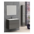 double wood vanity Eviva bathroom Vanities Grey Modern