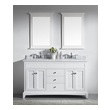 small vanity unit with basin Eviva bathroom Vanities White Traditional/ Transitional