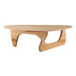 wood and metal coffee table with storage Fine Mod Imports coffee table Coffee Tables Natural Contemporary/Modern
