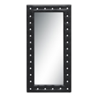 wooden wall mirror frame Fine Mod Imports floor mirror Mirrors Black Contemporary/Modern