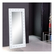 bathroom stand up mirror Fine Mod Imports floor mirror Mirrors White Contemporary/Modern