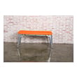 storage ottoman bench gray Fine Mod Imports lounge Ottomans and Benches Galvanized Contemporary/Modern
