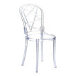 velvet table and chairs Fine Mod Imports dining chair Dining Room Chairs Clear Contemporary/Modern