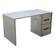 desk shop Fine Mod Imports desk Desks Silver Contemporary/Modern