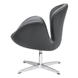 accent armchair Fine Mod Imports accent Chairs Black Contemporary/Modern