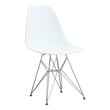 retro dining room set Fine Mod Imports dining chair Dining Room Chairs White Contemporary/Modern