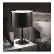 glass night lamp Fine Mod Imports table lamp Table Lamps Black Contemporary/Modern