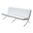 mid century modern couch with chaise Fine Mod Imports sofa Sofas and Loveseat White Contemporary/Modern