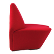 gray armchairs for living room Fine Mod Imports lounge Chairs Red Contemporary/Modern