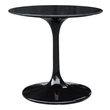 wood and metal end table Fine Mod Imports end table Accent Tables Black Contemporary/Modern