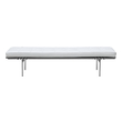 high seat accent chair Fine Mod Imports bench Ottomans and Benches White Contemporary/Modern