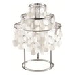accent table lamp Fine Mod Imports table lamp Table Lamps Mother of Pearl Contemporary/Modern