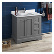 one piece sink and countertop Fresca Gray (Textured)