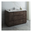 custom bathroom countertops Fresca Bathroom Vanities Acacia Wood