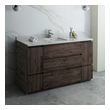 two sink vanity bathroom Fresca Bathroom Vanities Acacia Wood