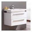 Bathroom Vanities Fresca Senza White Combos FCB8080WH-I 817386021228 30-40 Modern White Wall Mount Vanities With Top and Sink 25 