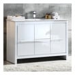Bathroom Vanities Fresca Trieste White Combos FCB8148WH-I 817386021495 40-50 Modern White With Top and Sink 25 