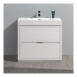 bathroom vanities for sale by owner Fresca Glossy White