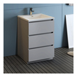 stand over toilet Fresca Gray