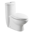 Toilets Fresca Delphinus White FTL2309 818234013334 White Complete Vanity Sets 