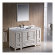 70 bathroom vanity top double sink Fresca Antique White Traditional