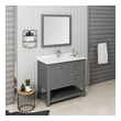 Bathroom Vanities Fresca Cambria Gray Wood Veneer FVN2340VG 810001206154 25 