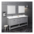 furniture stores that sell bathroom vanities Fresca Bathroom Vanities Gray