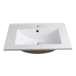 vanity top with built in sink Fresca White