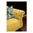 sofa desi Furniture of America Sofas and Loveseat Royal Yellow Traditional 
