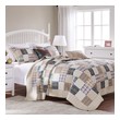 king coverlet bedding Greenland Home Fashions Quilt Set Multi