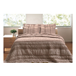 Quilts-Bedspreads and Coverlet Greenland Home Fashions Tiana 100% Polyester Taupe GL-1304JMST 636047308900 Quilt Set Taupe Full DoubleKing Queen Twin XL Microfiber Polyester 