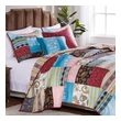 patchwork bed spreads Greenland Home Fashions Quilt Set Multi
