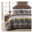 queen grey bedspread Greenland Home Fashions Quilt Set Multi